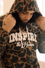 Load image into Gallery viewer, “Inspire the Homies” Duck Camo Hoodie