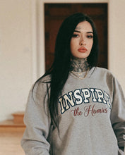 Load image into Gallery viewer, “Inspire the Homies” heavyweight crewneck sweatshirt
