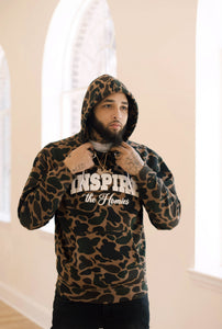 “Inspire the Homies” Duck Camo Hoodie