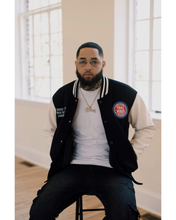 Load image into Gallery viewer, “Product of Resilience” Letterman jacket
