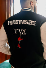 Load image into Gallery viewer, “Product of Resilience” Letterman jacket
