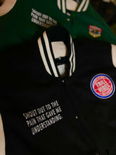 Load image into Gallery viewer, “Product of Resilience” Letterman jacket
